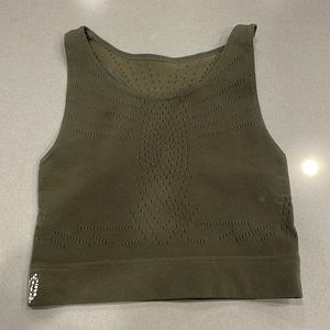 Free People Movement Vintage green tank top